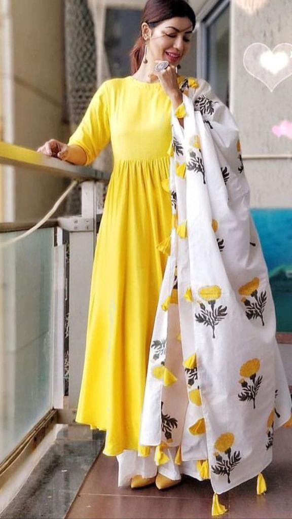 Rutba Khan Plazo & kurti  Dupatta Set