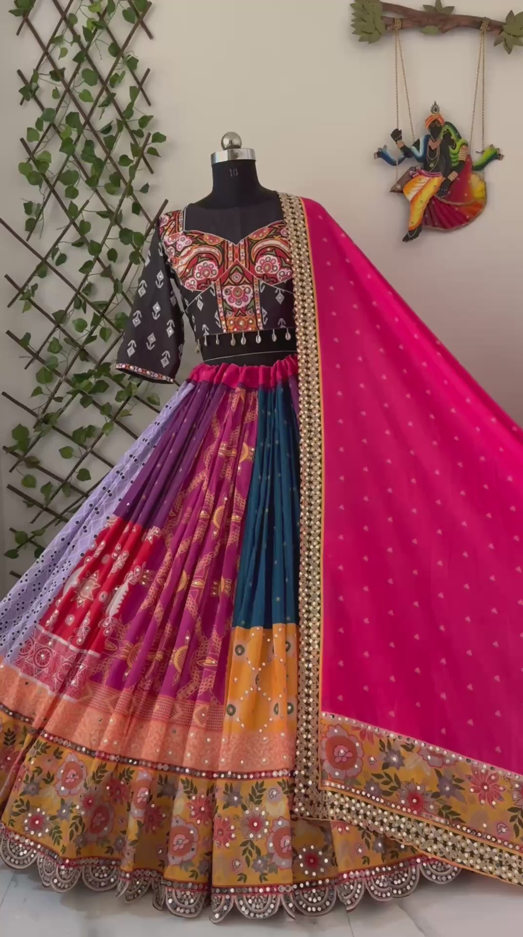 NEW TRENDING NAVRATRI SPECIAL CHANIYA CHOLI 💐❤️