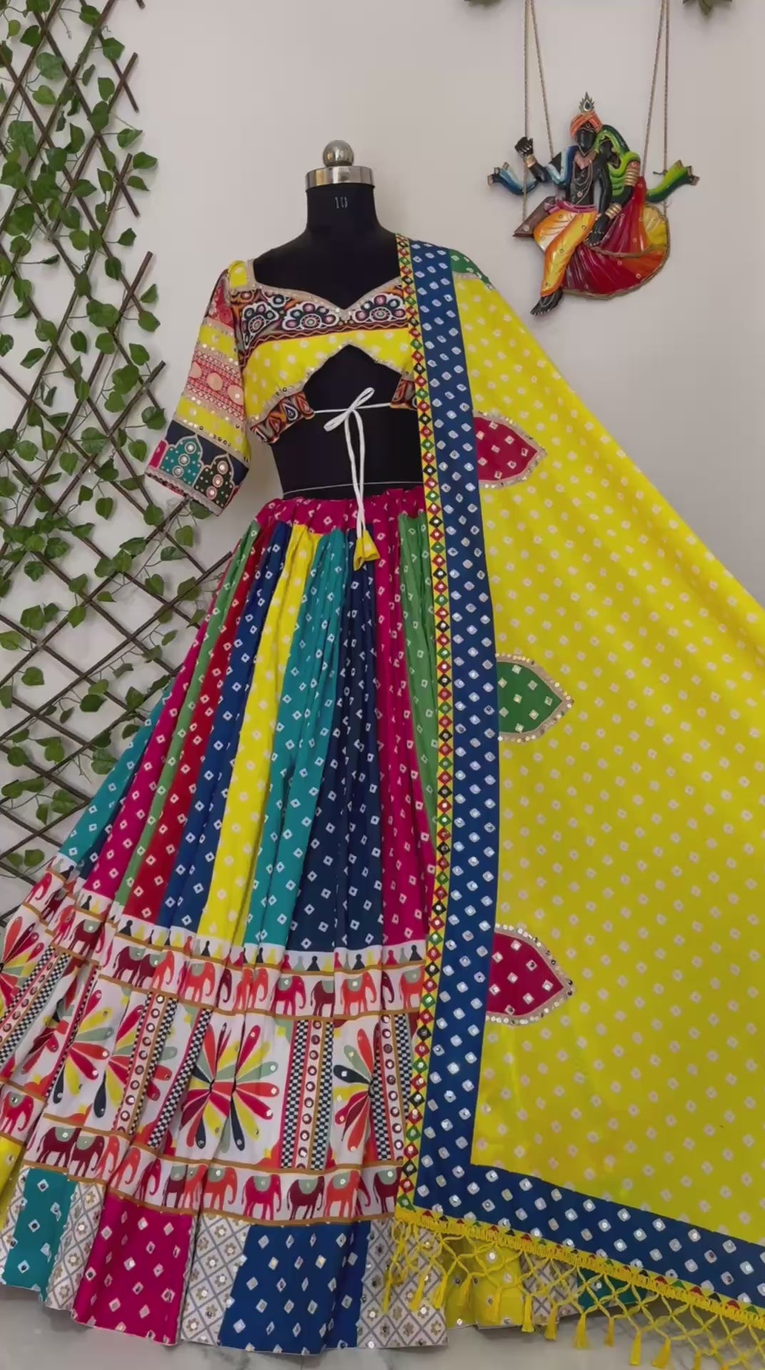 NEW TRENDING NAVRATRI SPECIAL CHANIYA CHOLI 💐❤️