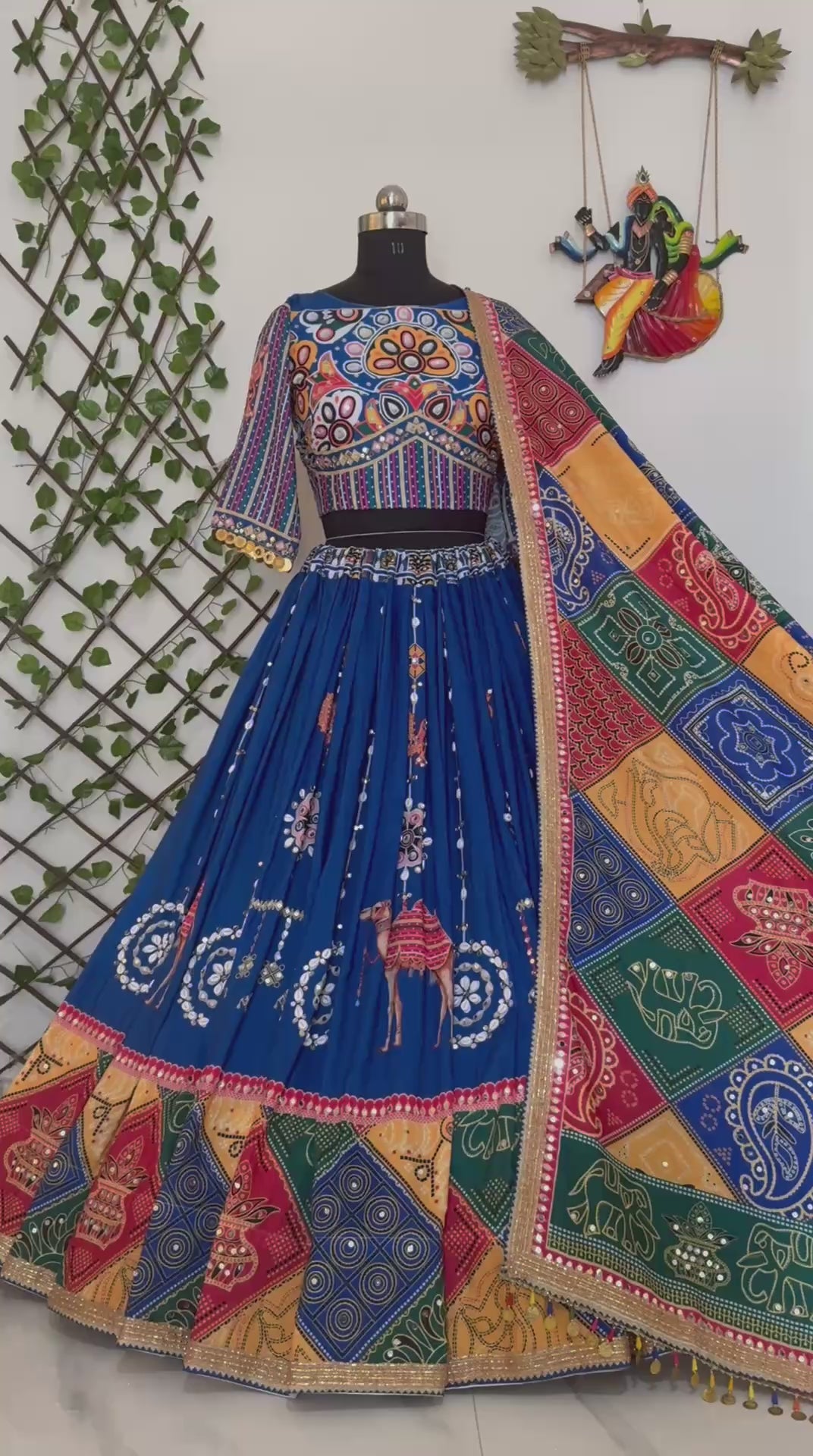 NEW TRENDING NAVRATRI SPECIAL – CHANIYA CHOLI 💐❤️ 💃🌟