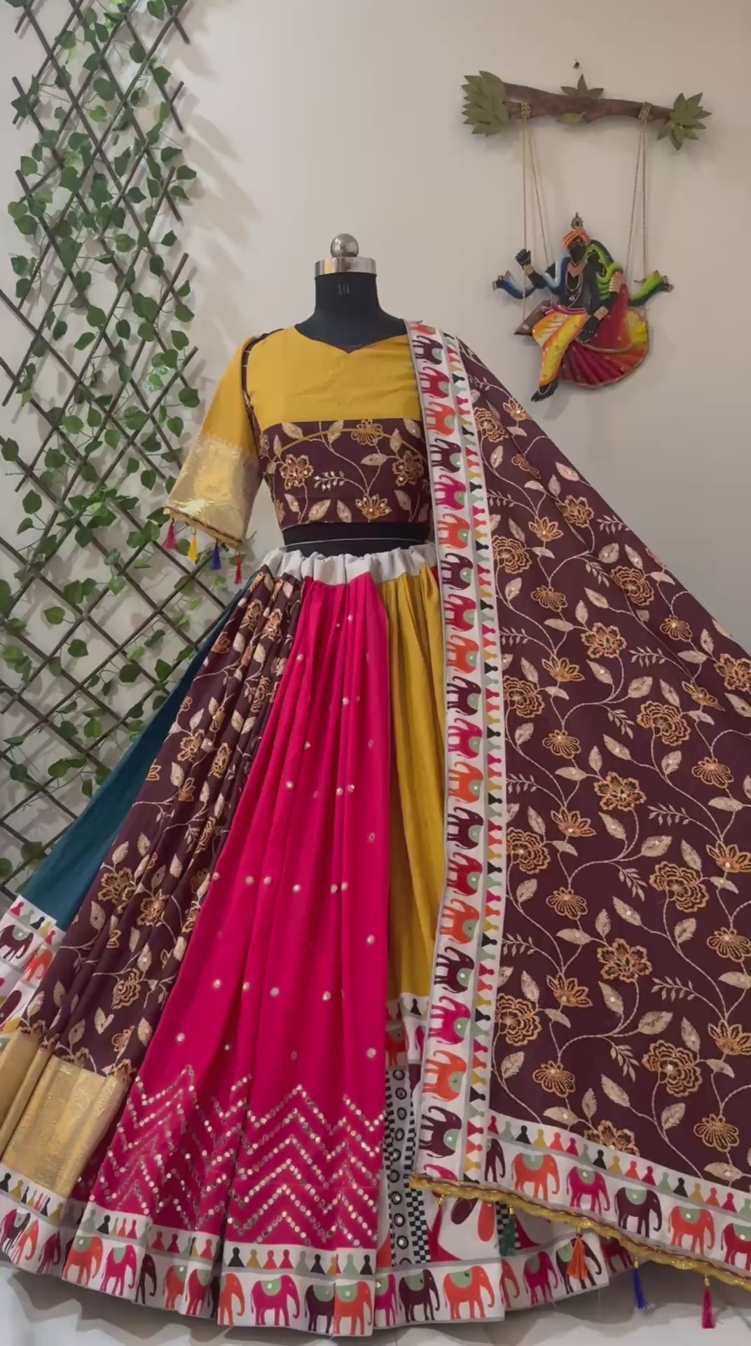 NEW TRENDING NAVRATRI SPECIAL – CHANIYA CHOLI 💐❤️ 💃🌟
