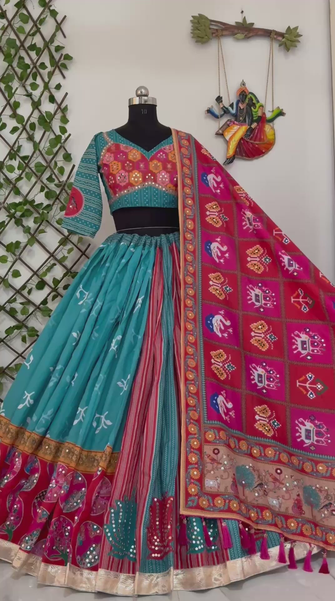 NEW TRENDING NAVRATRI SPECIAL CHANIYA CHOLI 💐❤️