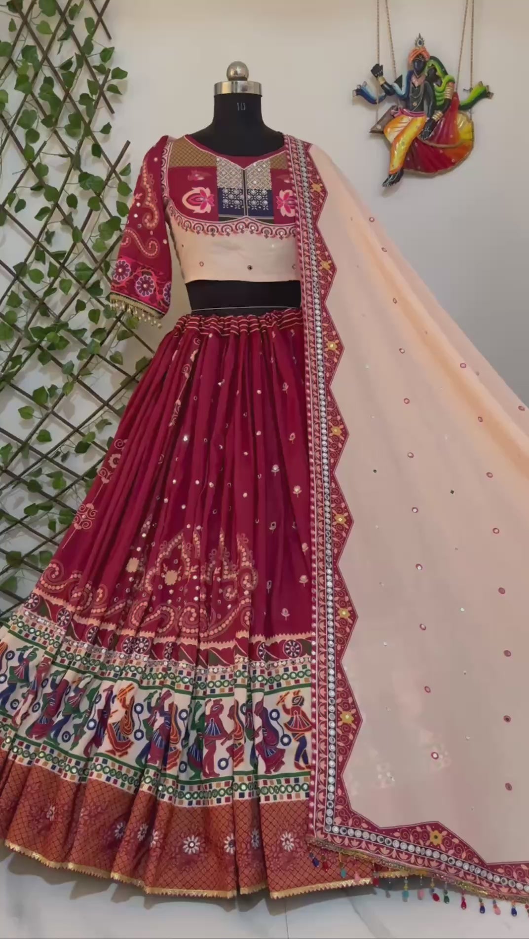 NEW TRENDING NAVRATRI SPECIAL CHANIYA CHOLI 💐❤️